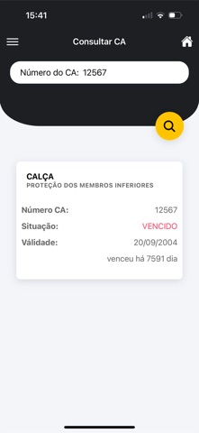 Meus EPIs screenshot