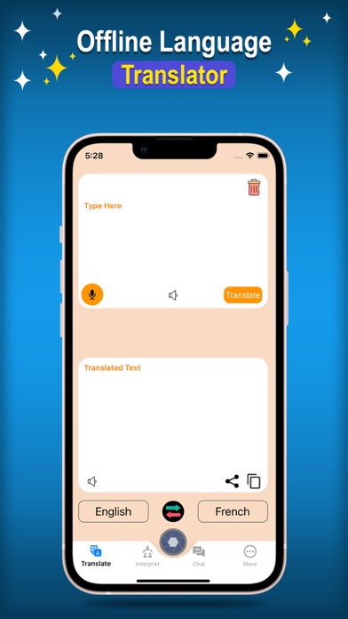 Offline Language Translator iPhone screenshot 3 - Utilities app