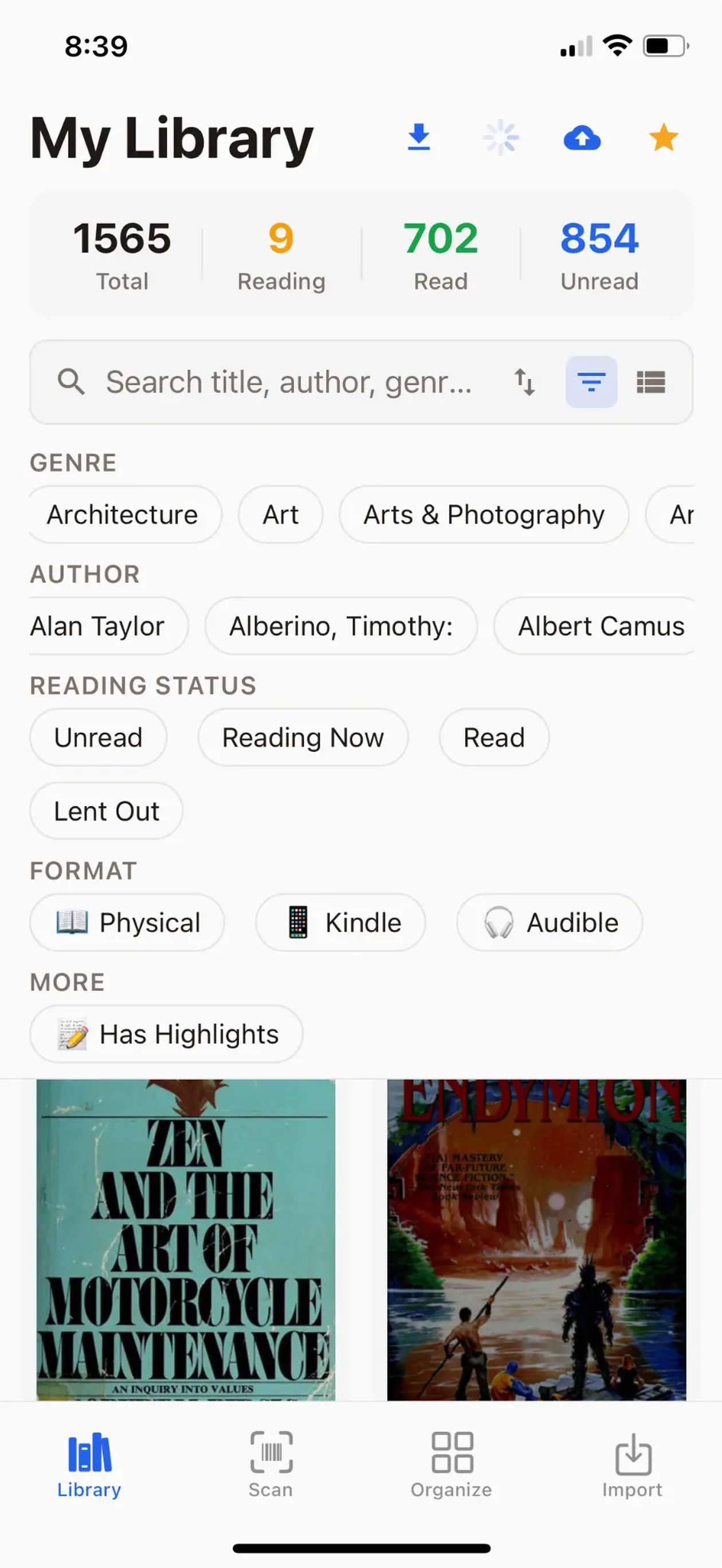 Better Bookshelf screenshot 2