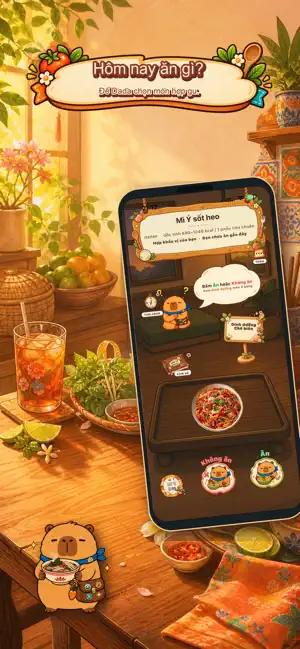 Capy Eats: What Should I Eat screenshot 1