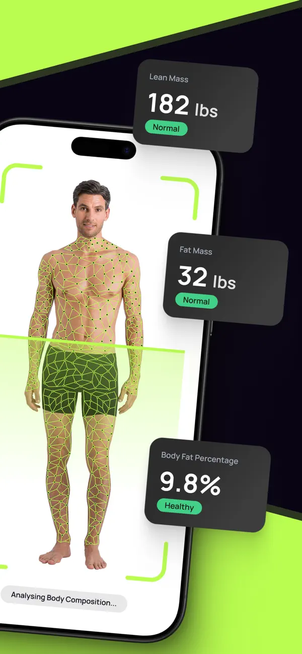 Screenshot #2 pour Body Snap Fat Percentage Scan