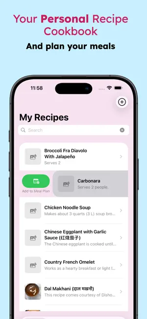 Time2Curry - Your Recipe Book screenshot 1