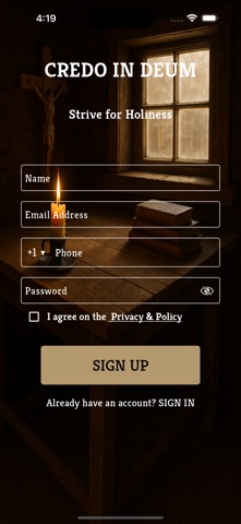 CREDO IN-DEUM Screenshot 1 of 7