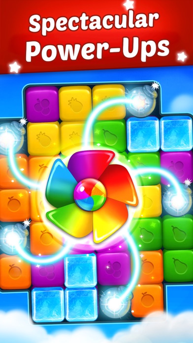 Fruit Cube Blast: Match 3 Game Screenshot