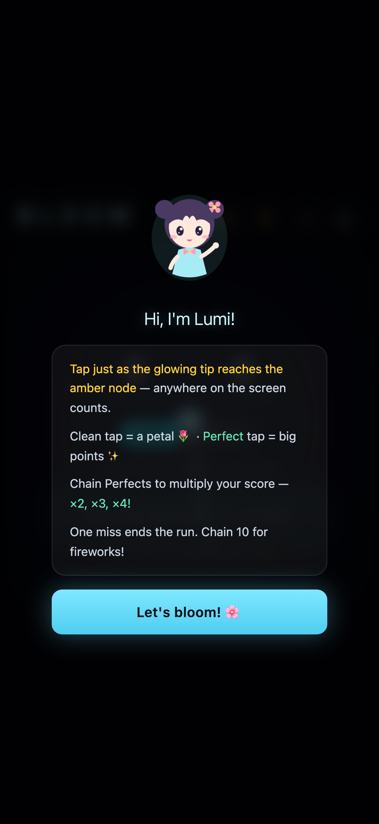 Screenshot 1 of Bloom — One Tap, One Flower