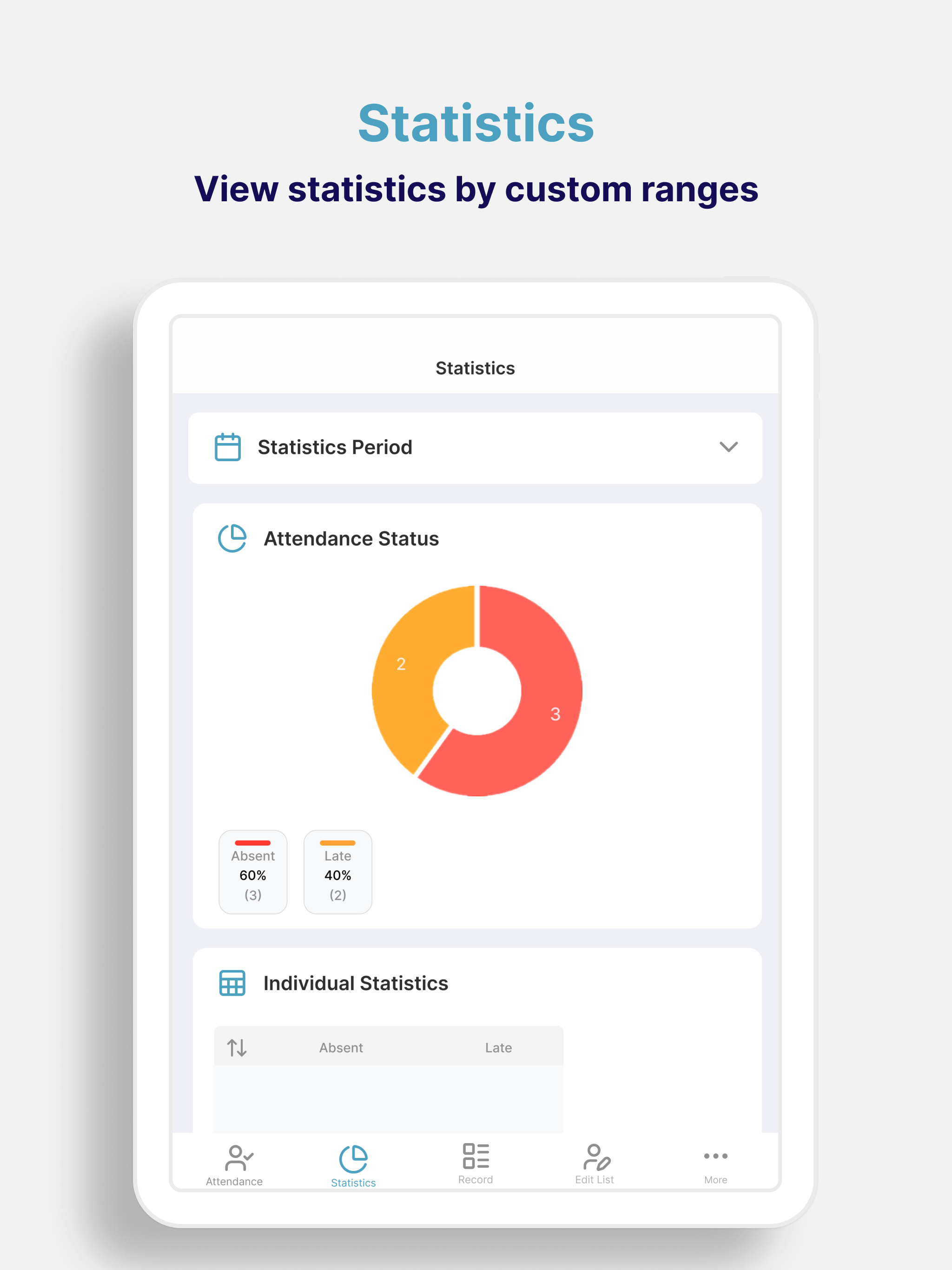 Attendable - Custom Check-ins