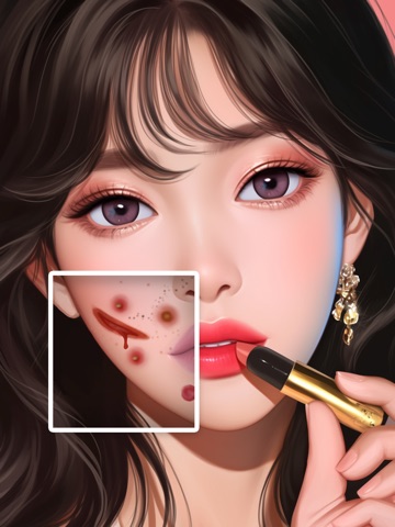 Makeover Stylist: Makeup Game iPad screenshot