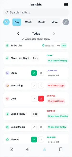 Locked In Habit Tracker screenshot 2