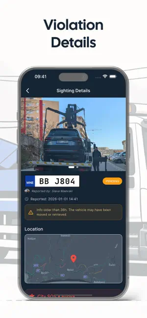 ParkSOS – Car Towing Alerts screenshot 2