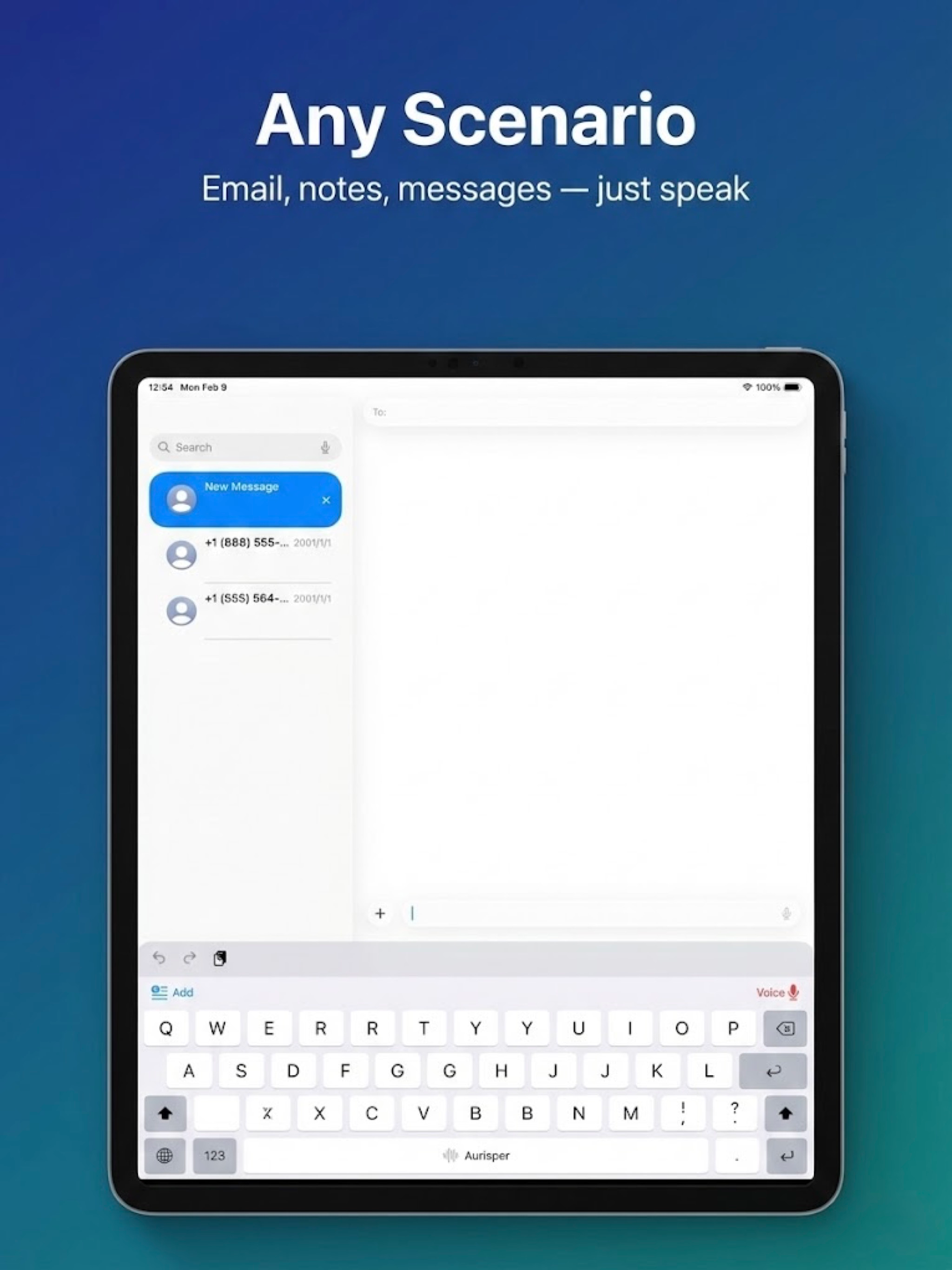 Aurisper: AI Voice Input