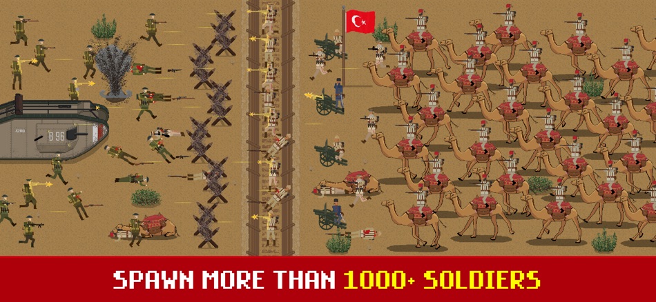 #9. Trench Warfare WW1: Army War (iOS) Podle: SimpleBit Studios ApS