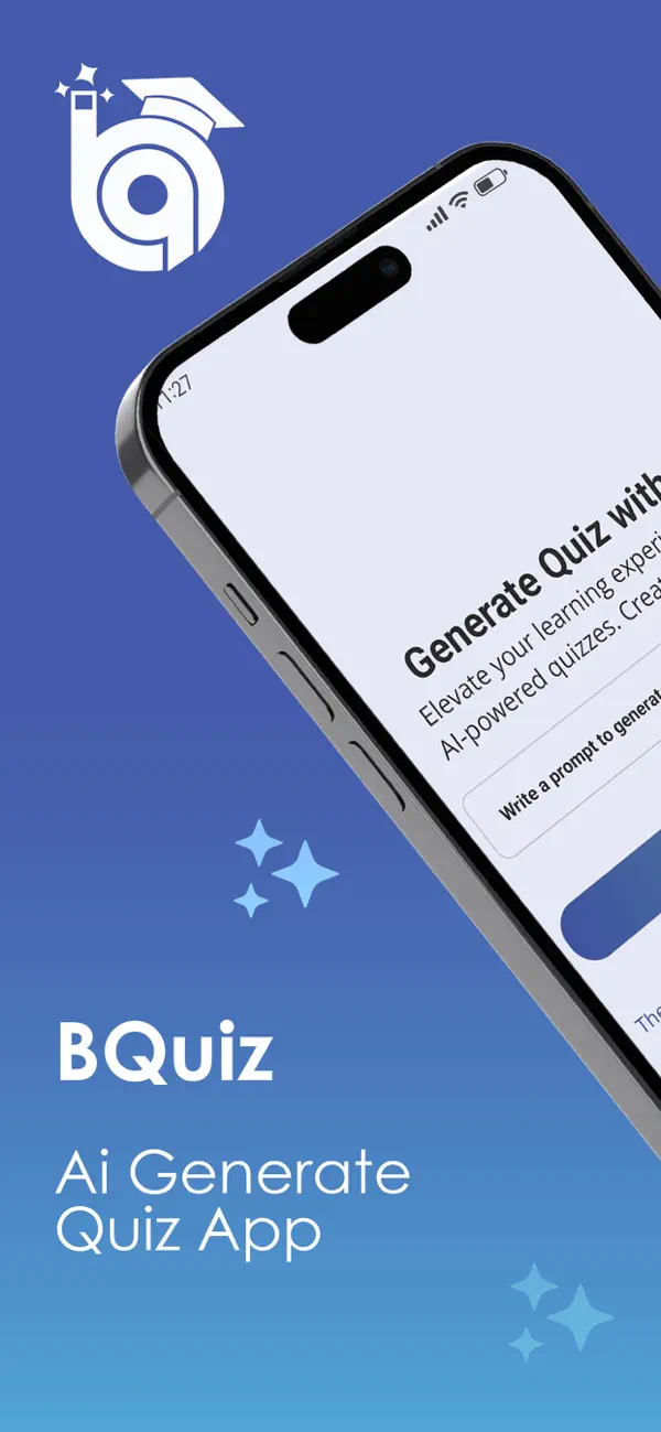 Screenshot #1 pour BQuiz - AI Quiz Generator