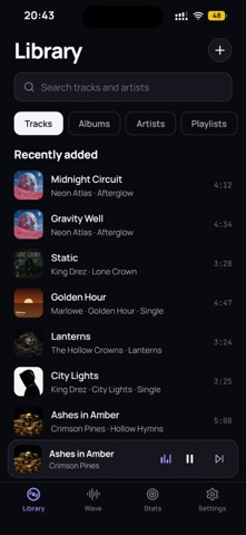 Wave - Offline Music Player Screenshot 7 of 8