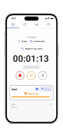 Workout Tracker: Timer & Log Screenshot 8 of 8