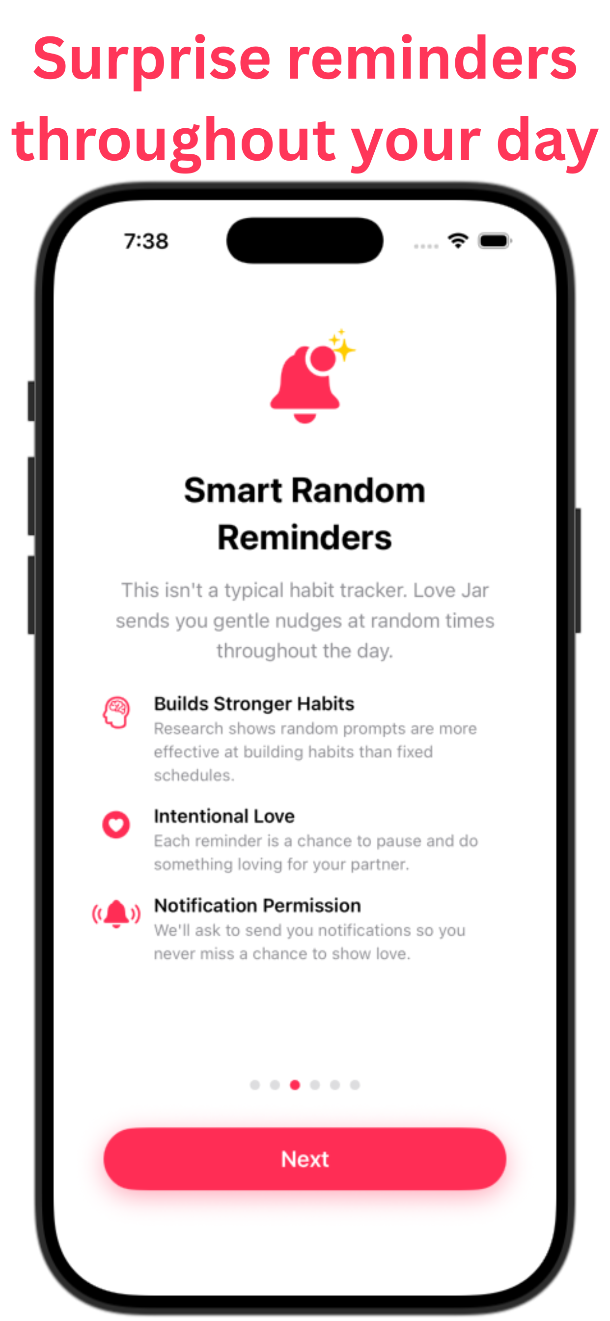Love Jar - love habit builder screenshot 3