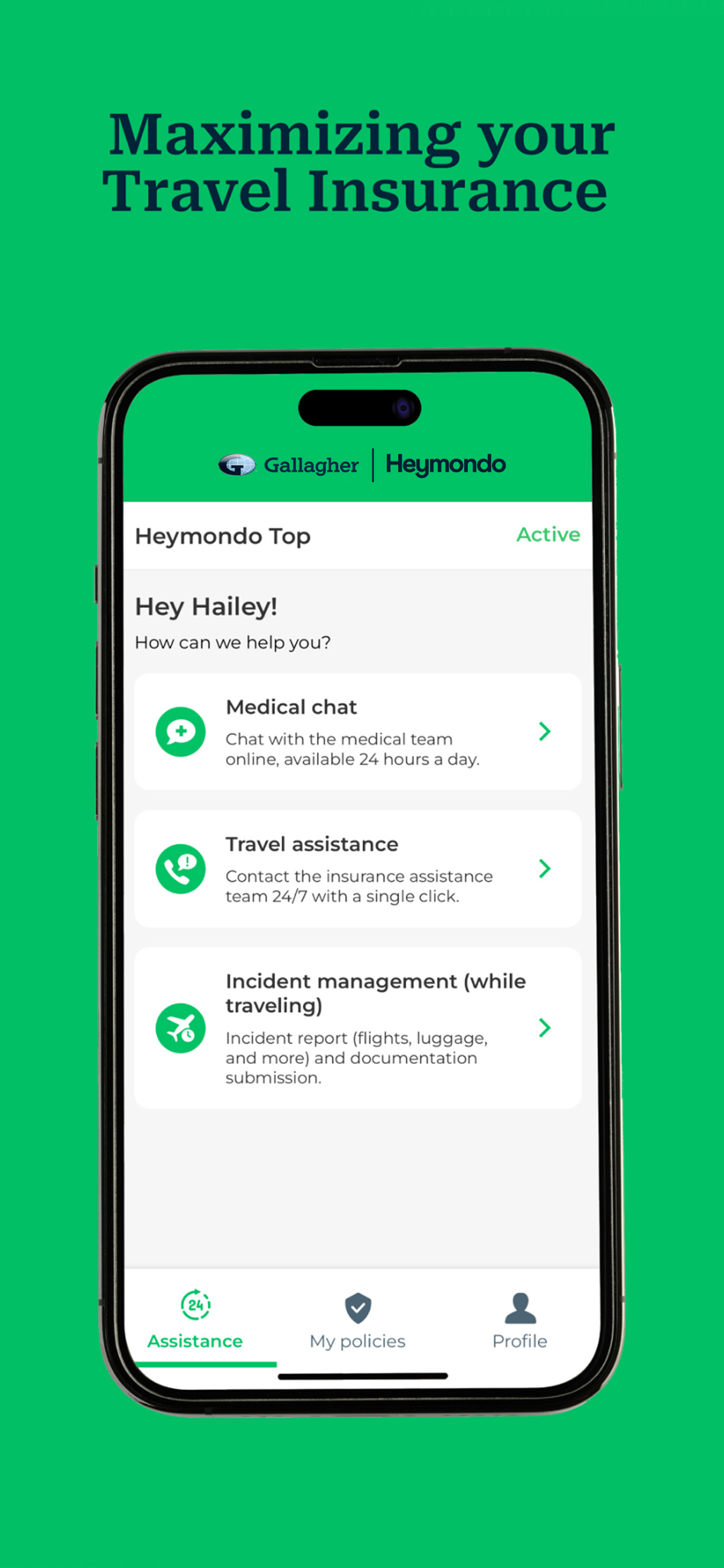 Heymondo - Travel insurance