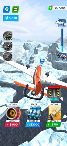 Plane Travel Flight Simulator iPhone screenshot