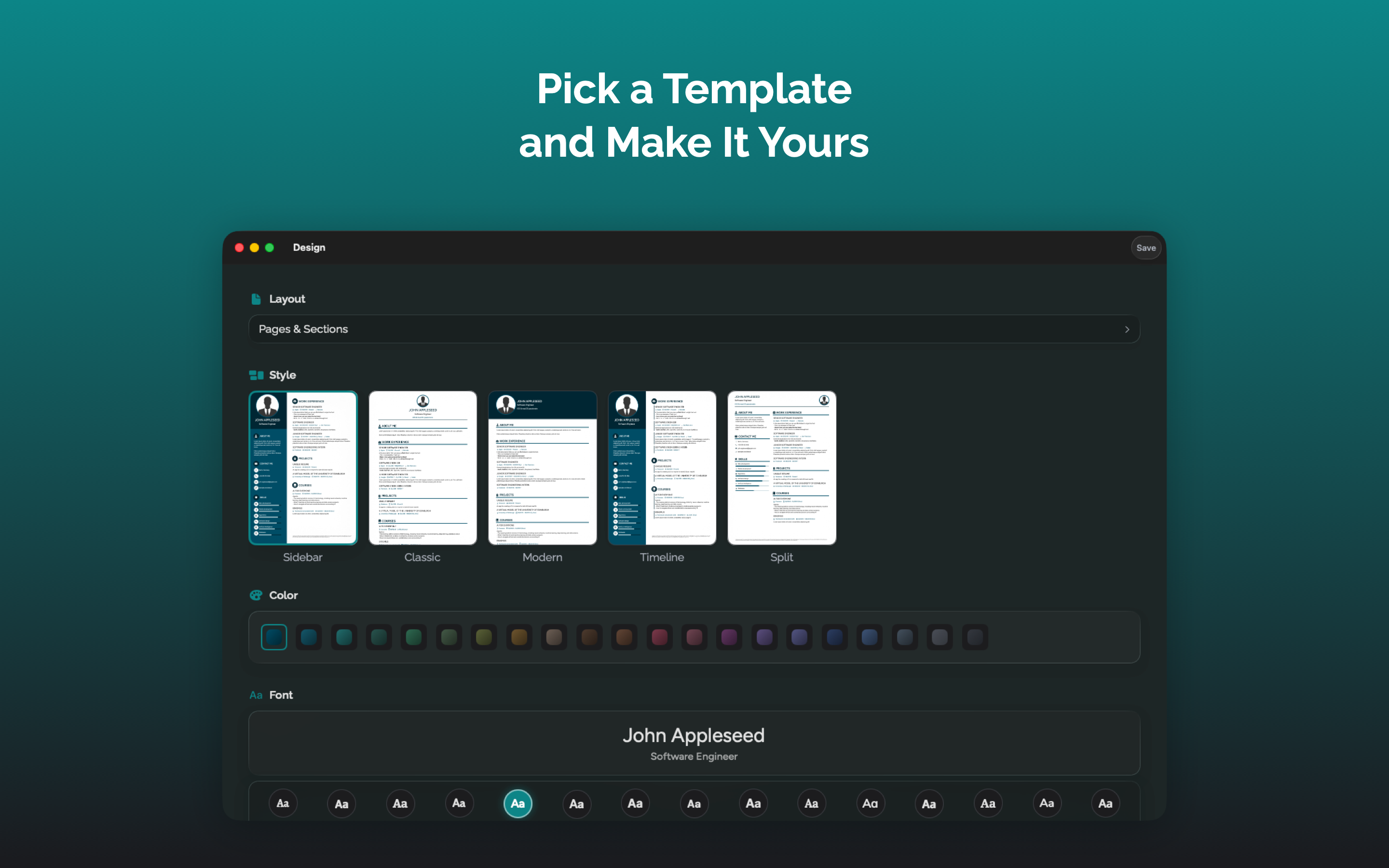 Vitario — Unique Resume screenshot 19