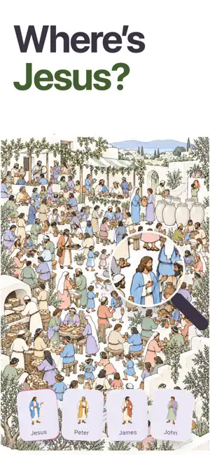 Where's Jesus? Offline Games screenshot 1