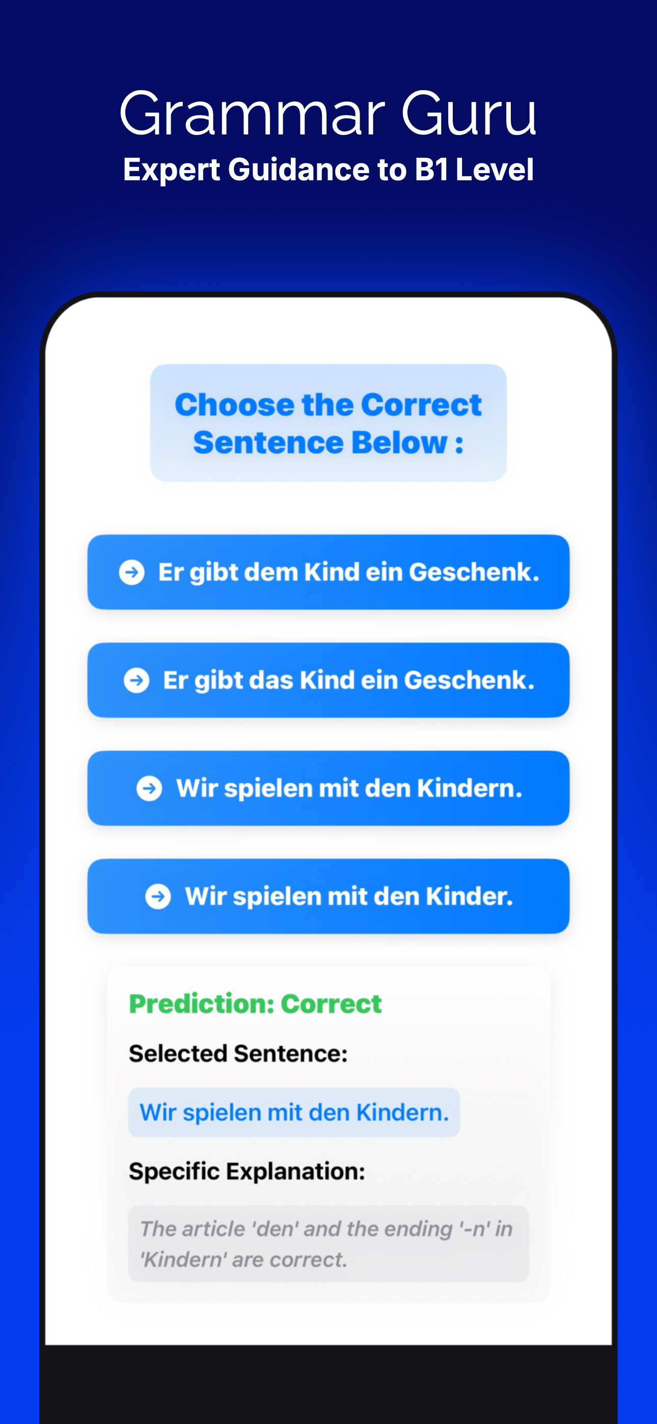 German Grammar B1 screenshot 8