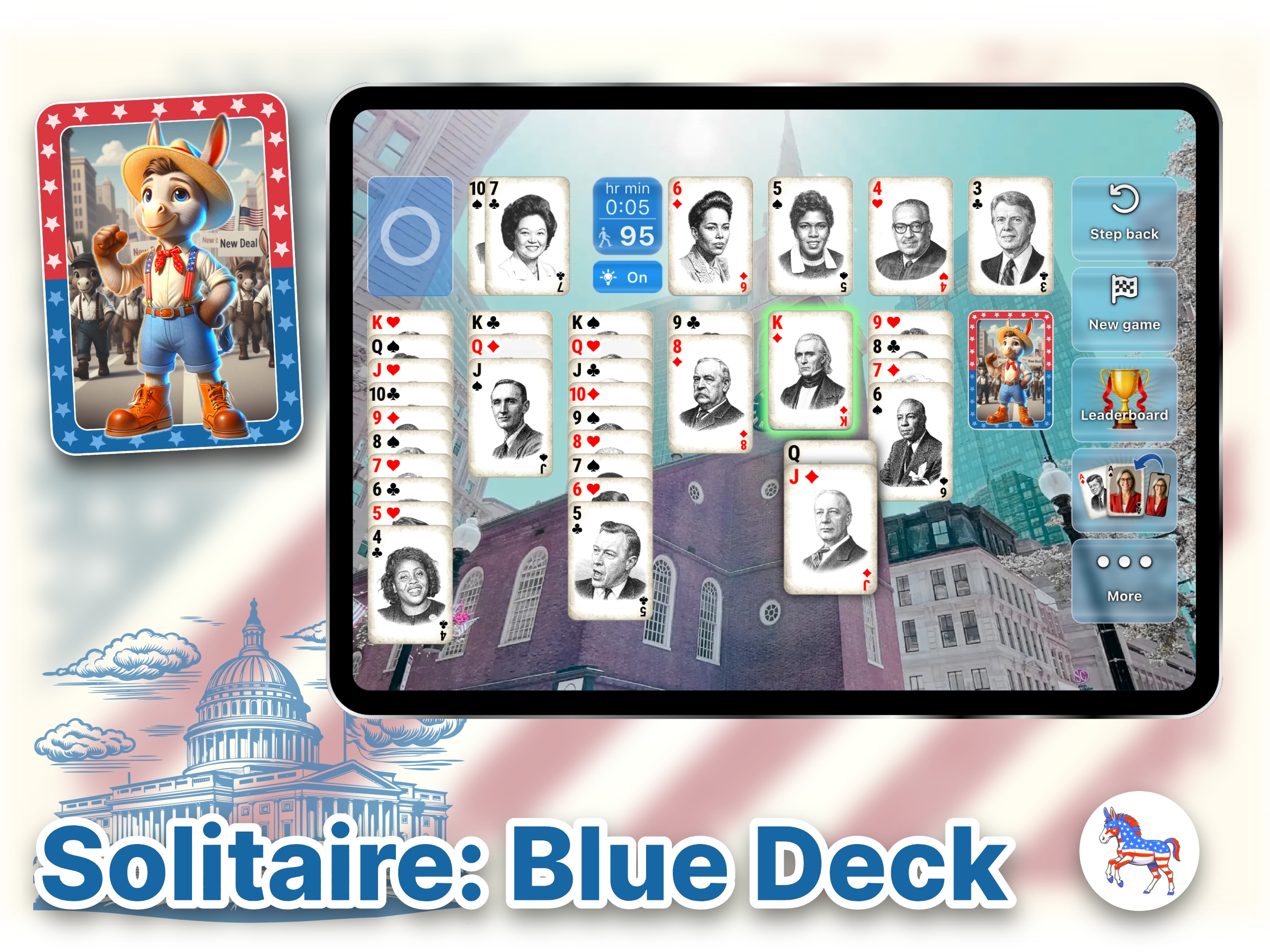 Solitaire Blue: Heritage Play