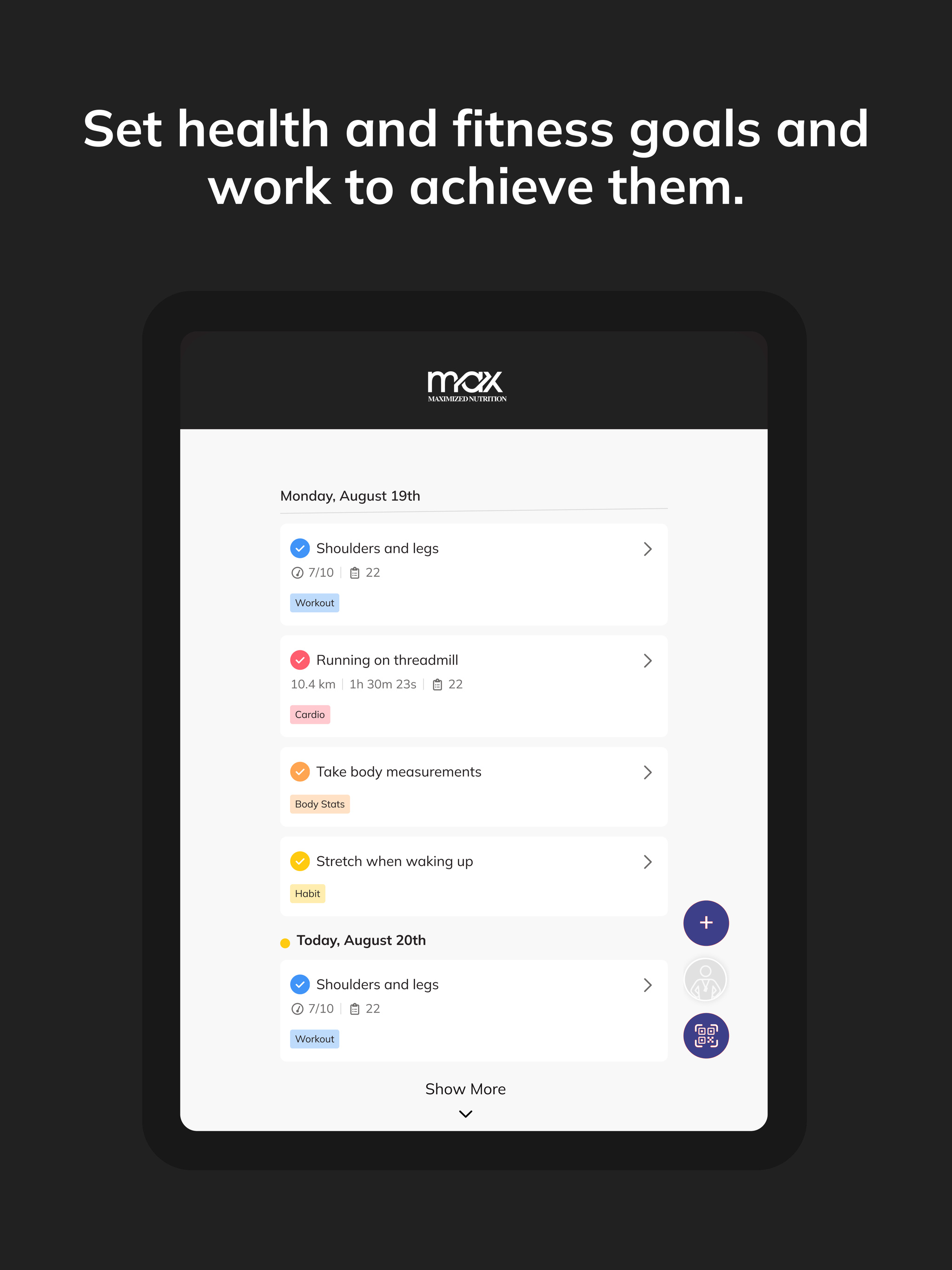 Maximized Nutrition screenshot 10