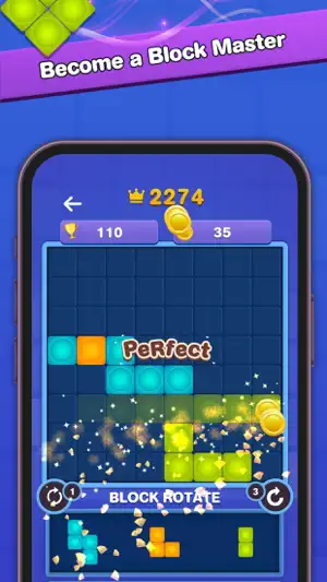 Block Puzzle: Offline Jewel screenshot 3