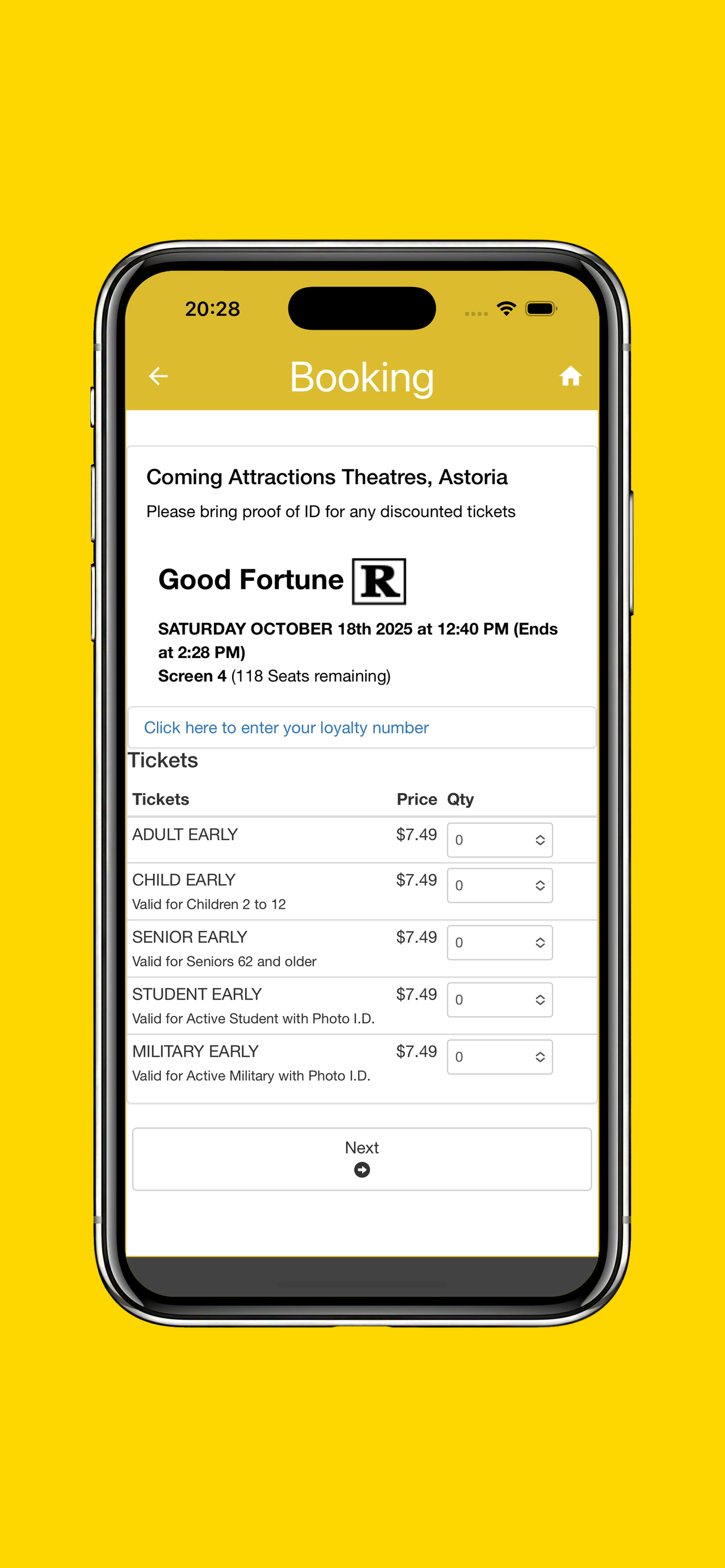 Coming Attractions Theatres screenshot 6