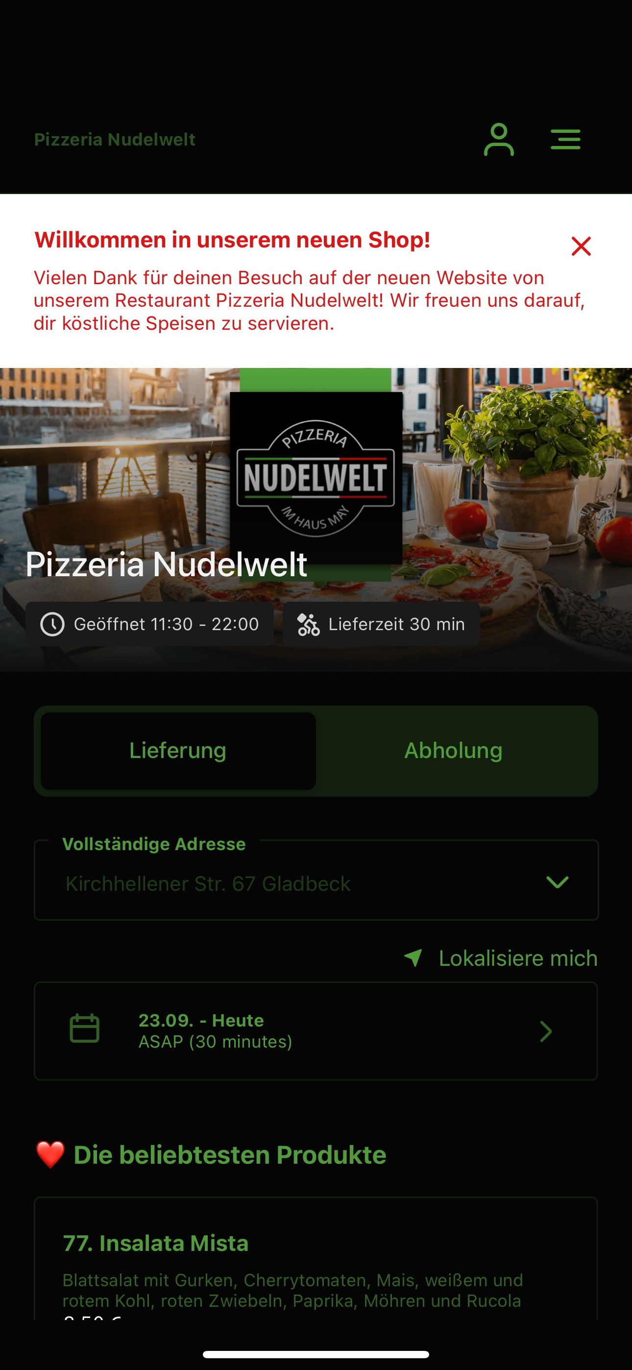Pizzeria Nudelwelt