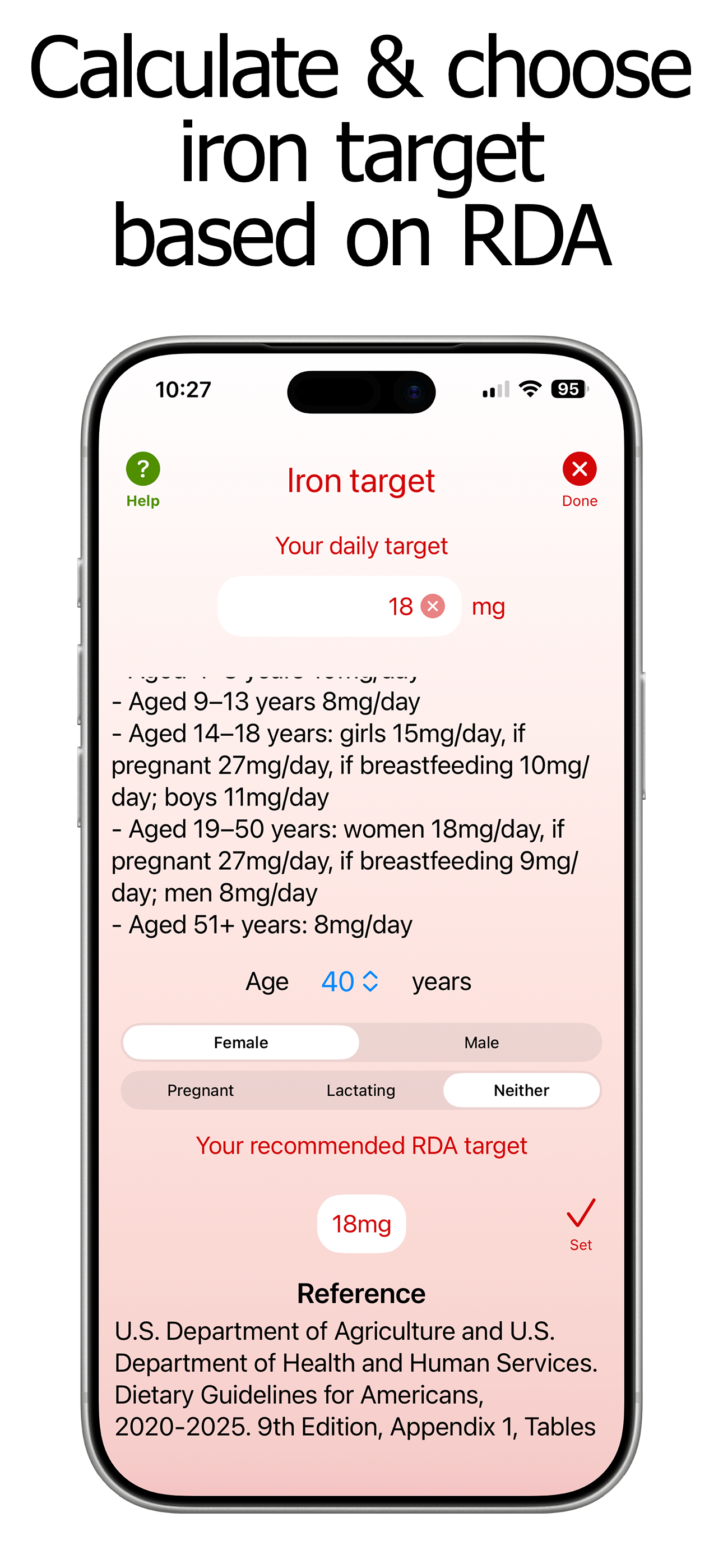 Iron Counter and Tracker screenshot 4