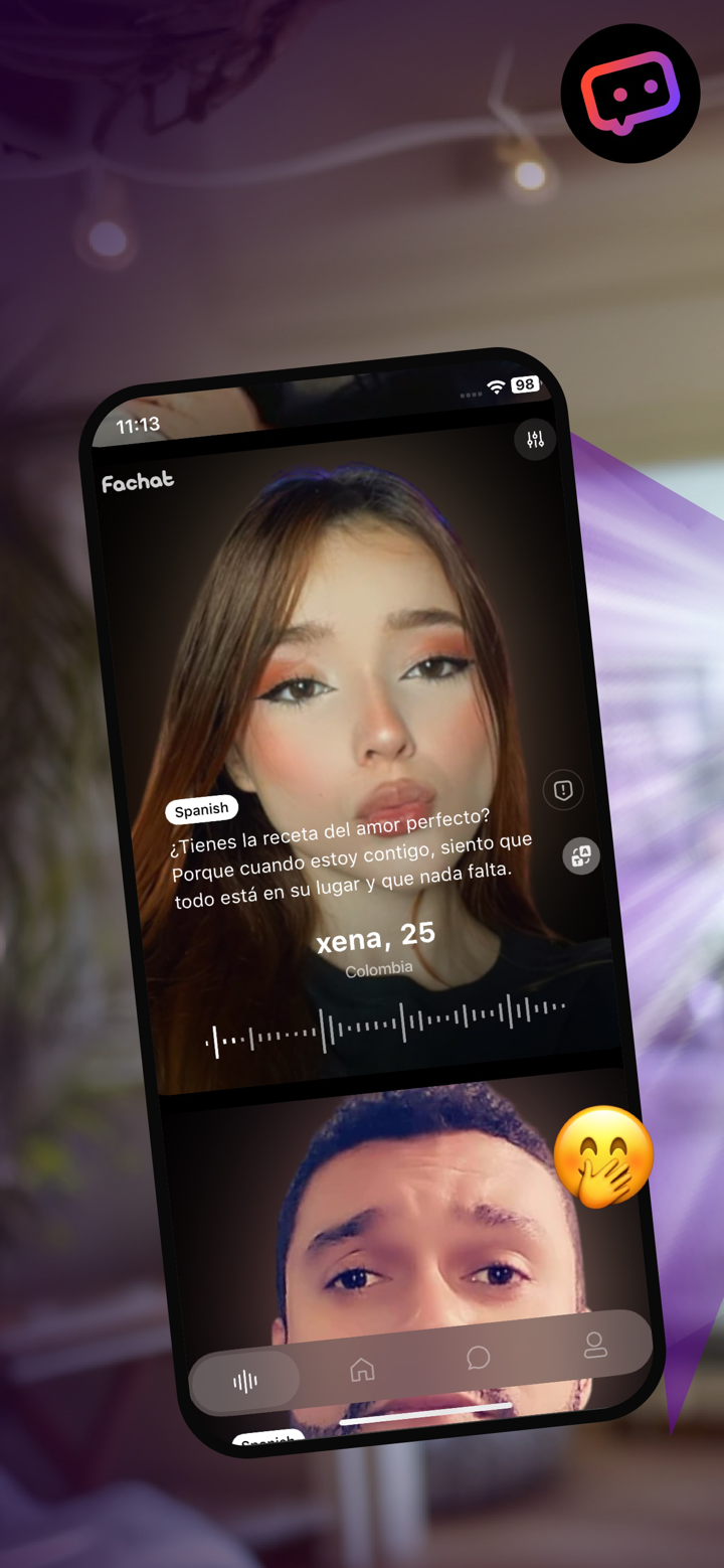 Fachat: Chat & Community screenshot 1