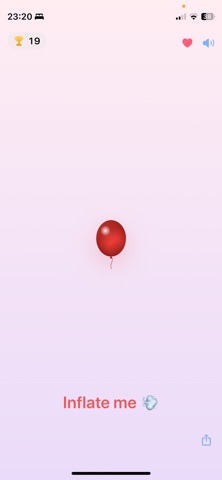 InflateMe iPhone screenshot