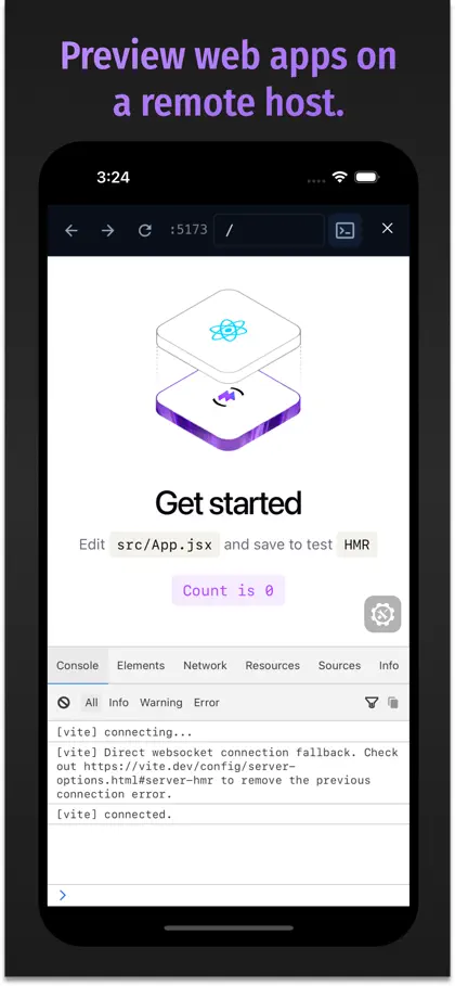 Screenshot 4 di 4 di Spck Editor Lite