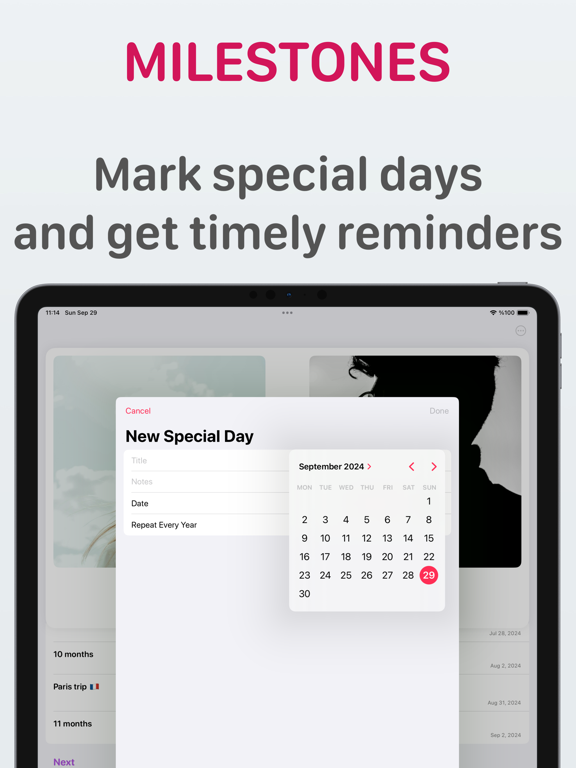 Love Counter : Lovinsinq iPad screenshot 10 - Lifestyle app