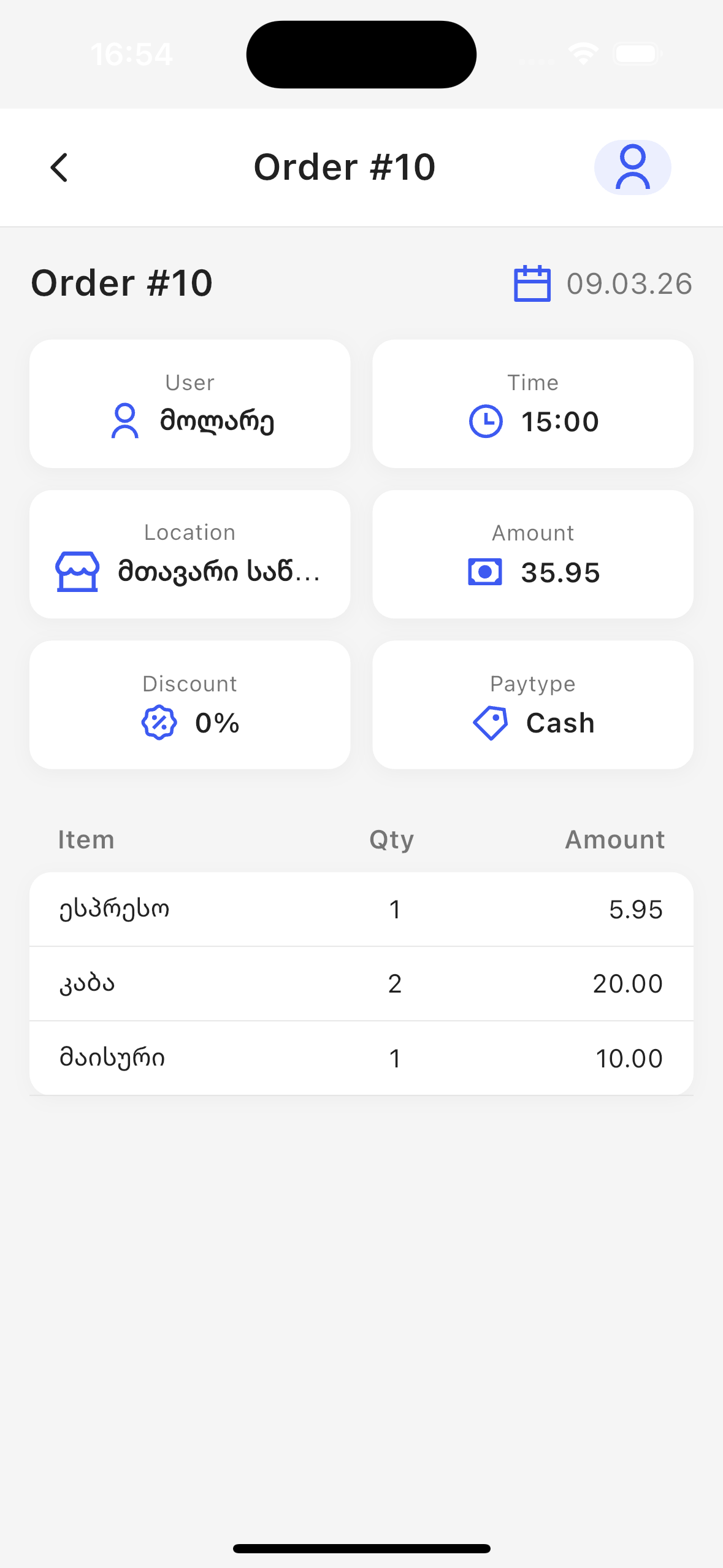 FINA Dashboard
