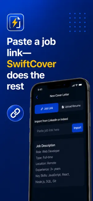 SwiftCover: AI Cover Letter screenshot 4
