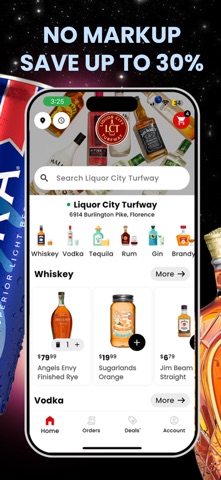 Liquor City Turfway iPhone screenshot