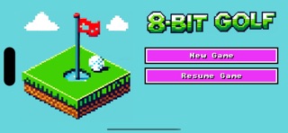 8-bit Golf screenshot