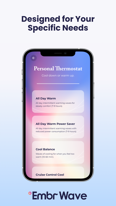 Embr Wave 2 screenshot
