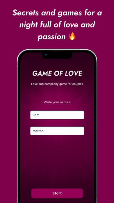 Game of Love (love & couples) Screenshot