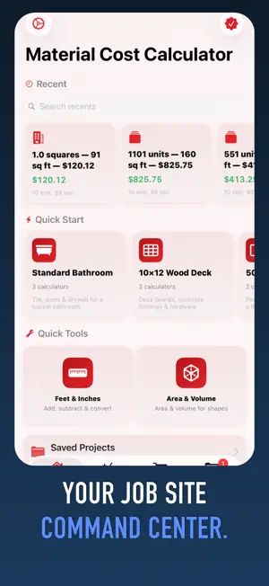 Material Cost Calculator screenshot 1