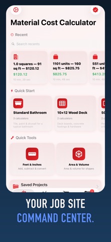 Material Cost Calculator Screenshot 1 of 5