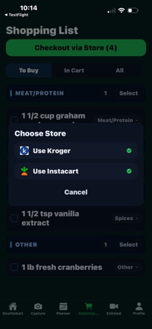 MessHall: Scan, Shop, Cook screenshot