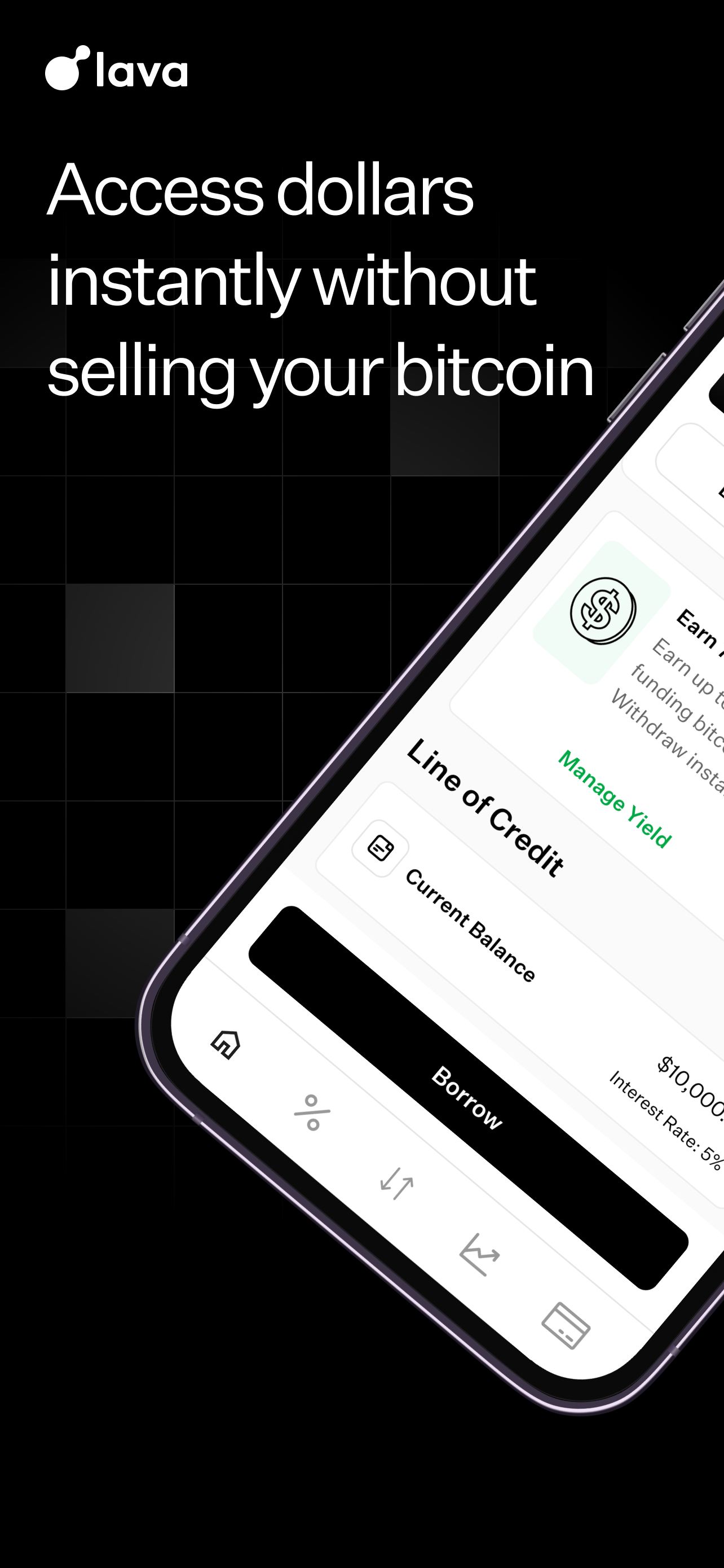 Lava: Secure Bitcoin Loans