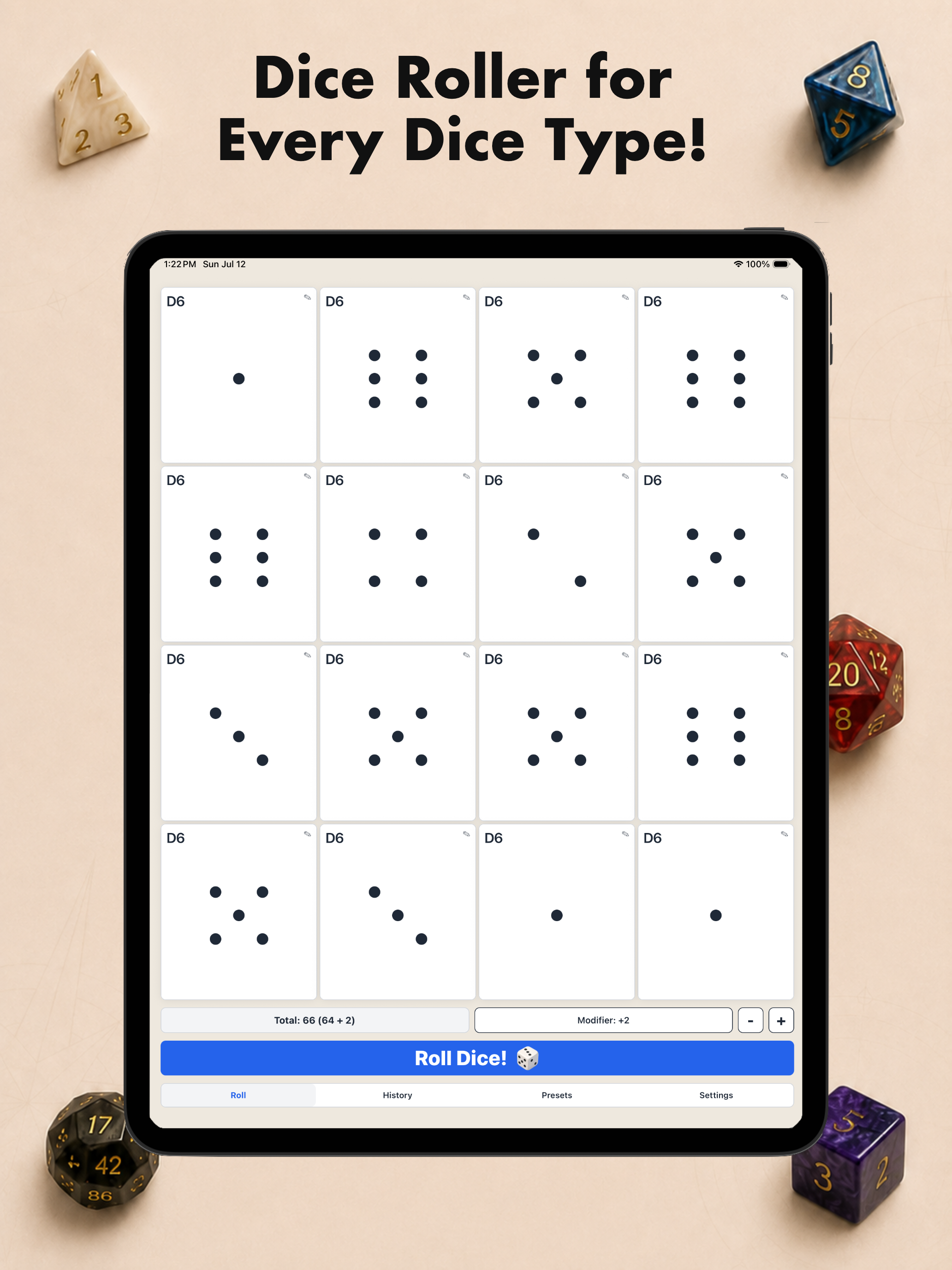 Dice & Roller screenshot 8