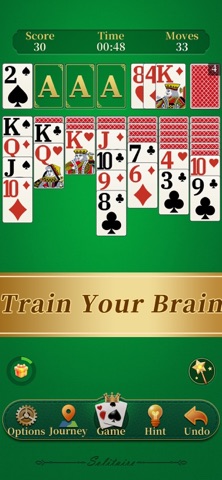 Solitaire - Brain Game Screenshot 1 of 8