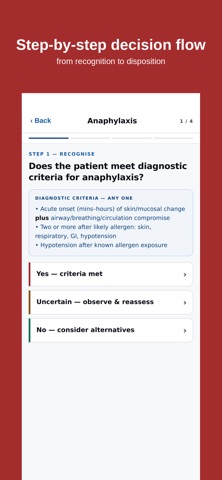 Emergency Department Pathways Screenshot 3 of 9