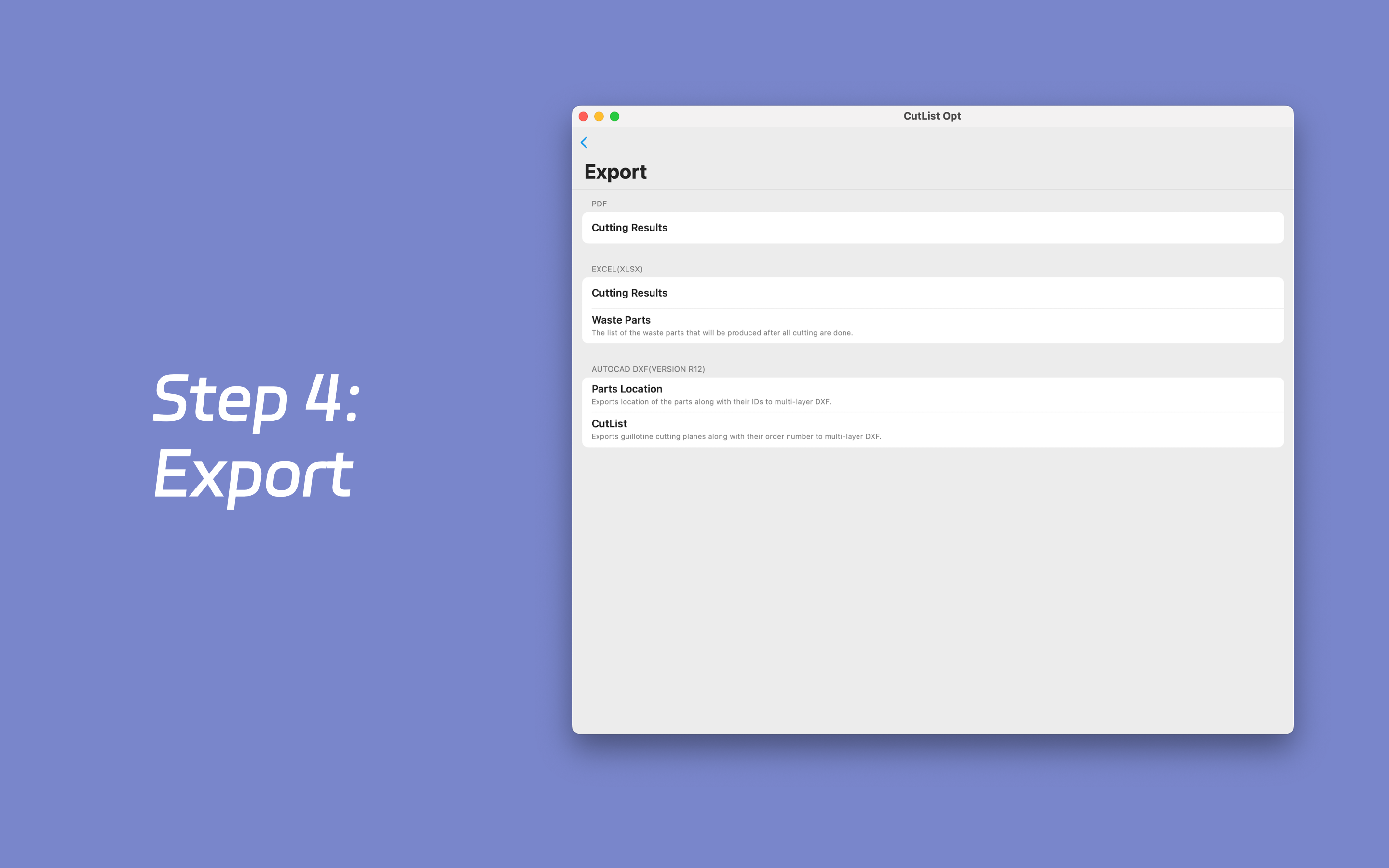 CutList Optimizer