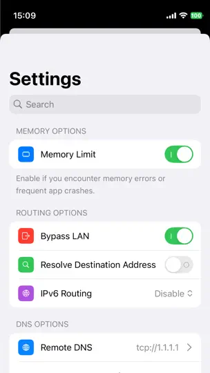 Screenshot von ZenVPN - Free Super Fast VPN auf dem iPhone 7