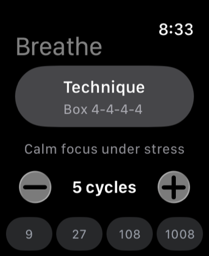BREATHE PACER screenshot 5
